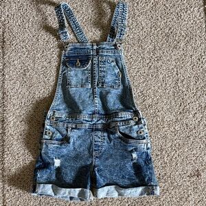 Lucky Brand Blue Denim Kids Overalls